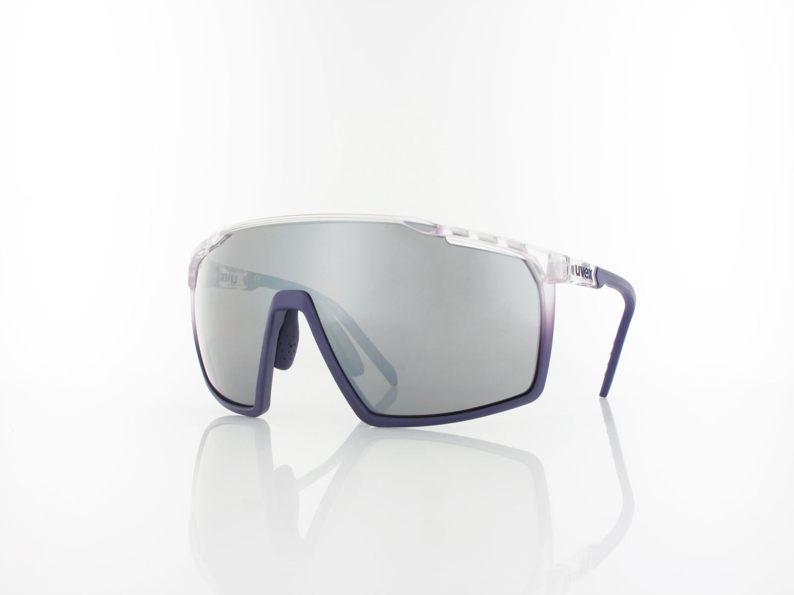 UVEX | mtn perform S533039 9416 136 | clear-met purple / supravision mirror silver