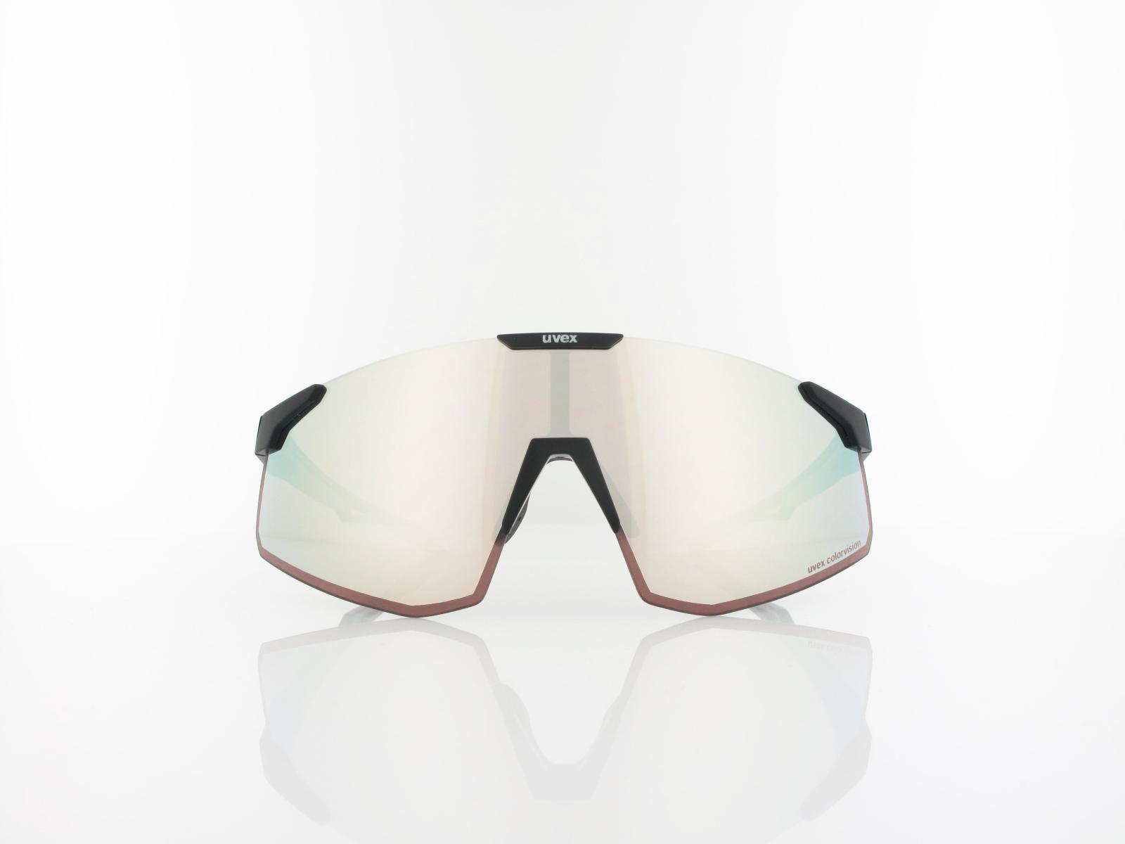 UVEX | pace perform CV S533049 2284 140 | black matt / colorvision mirror silver