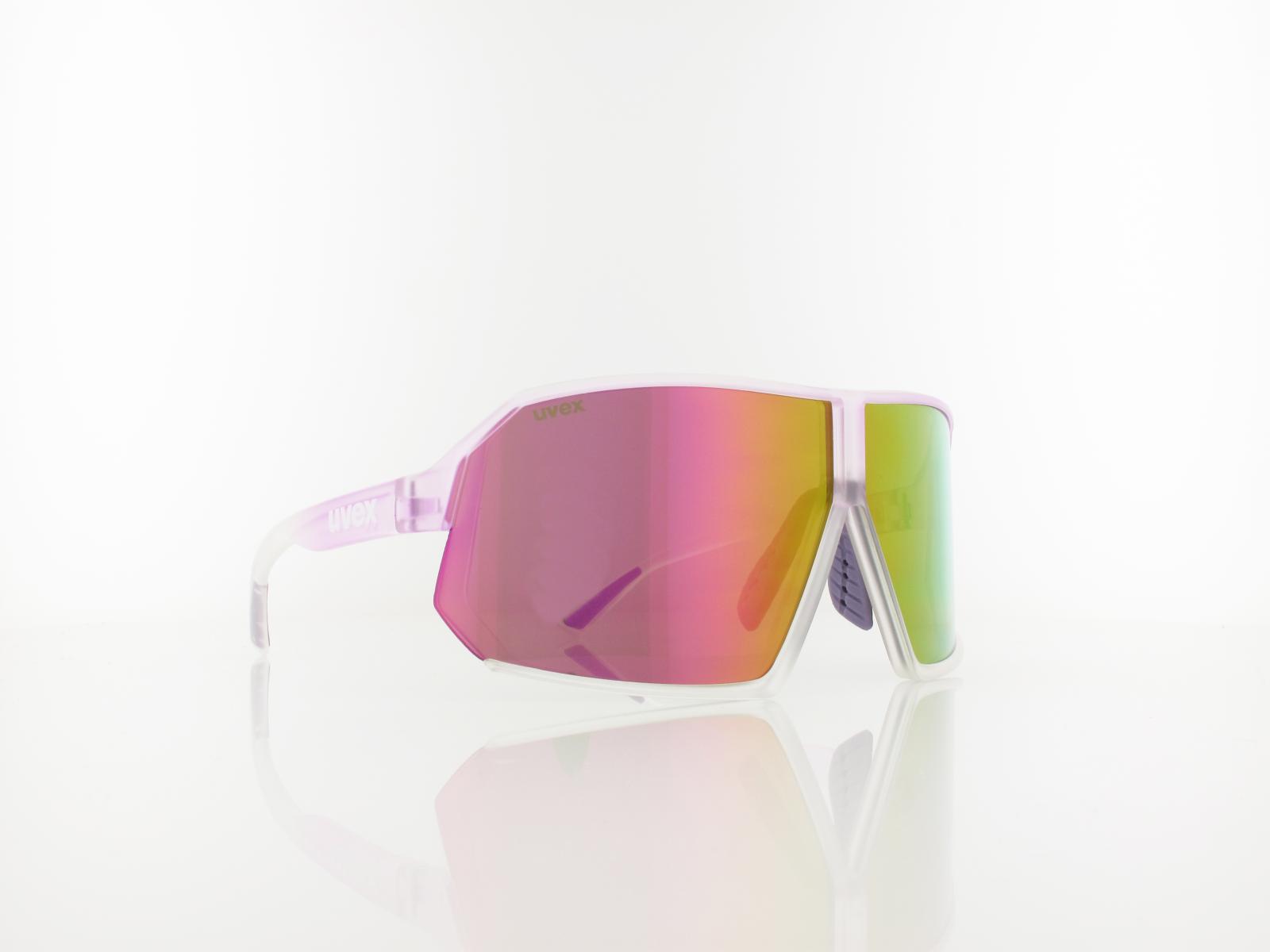 UVEX | sportstyle 237 S533058 3316 75 | purple matt / supravision mirror purple