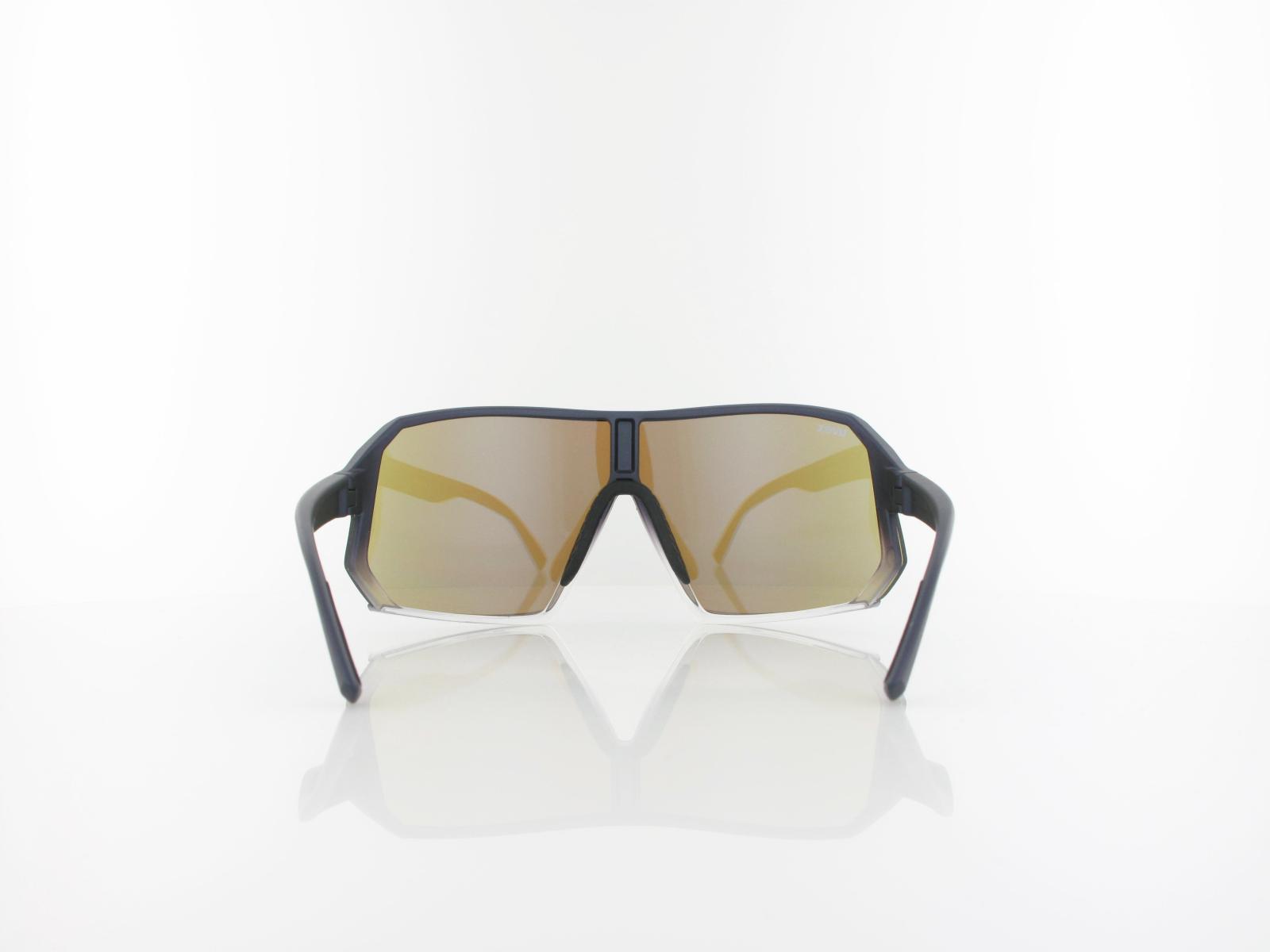 UVEX | sportstyle 237 S533058 4916 75 | metallic blue-clear / supravision mirror blue