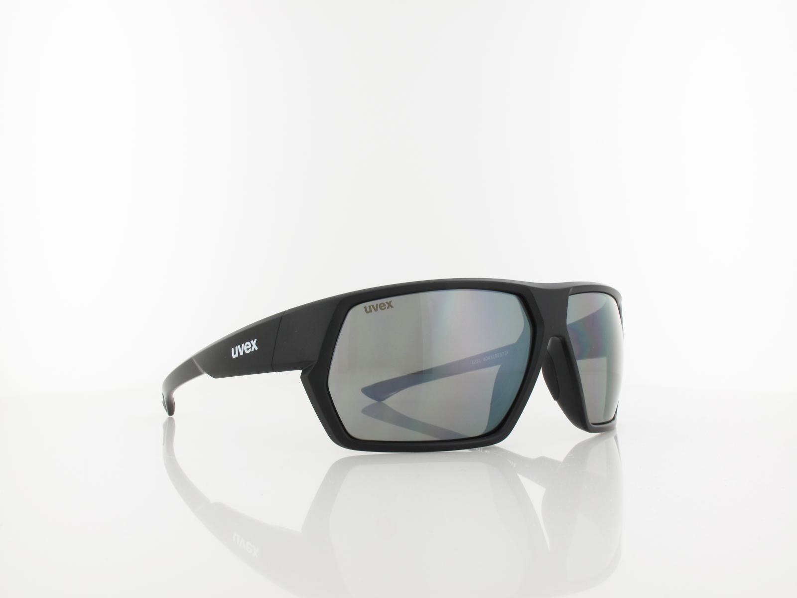 UVEX | sportstyle 238 S533059 2216 65 | black matt / mirror silver