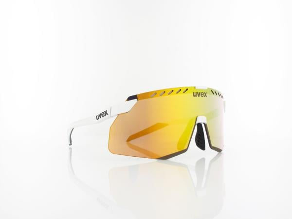 UVEX | pace stage S CV S533073 8882 140 | white matt / colorvision mirror yellow