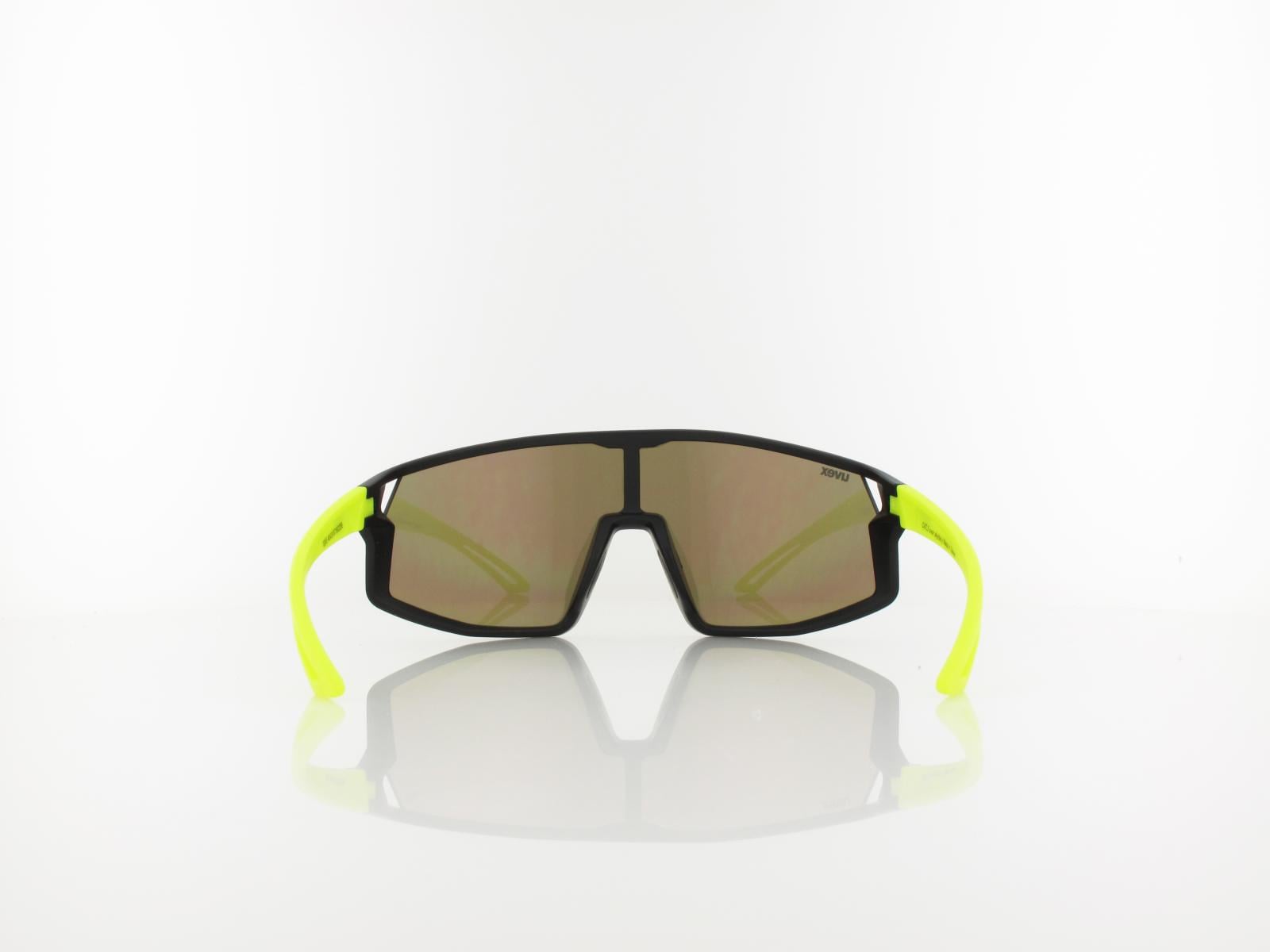 UVEX | skyryse jr. S533076 2616 125 | black-yellow matt / mirror yellow