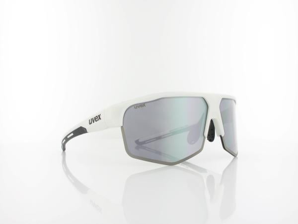 UVEX | axos set S533081 8816 70 | white matt / mirror silver - clear