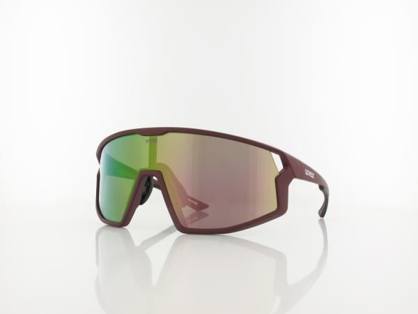 UVEX | skyryse S533089 3316 140 | burgundy matt / mirror rose