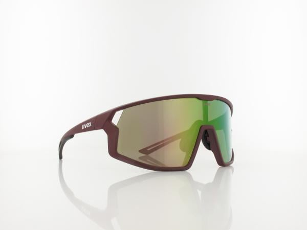 UVEX | skyryse S533089 3316 140 | burgundy matt / mirror rose