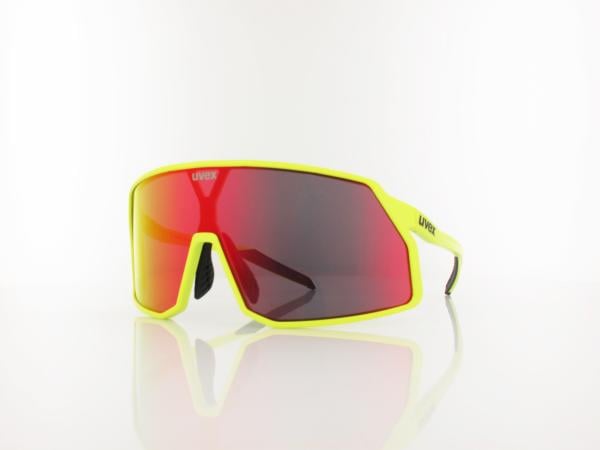 UVEX | pace stage S534030 6616 145 | neon yellow matt / mirror red