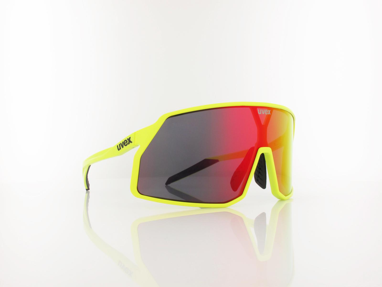 UVEX | pace stage S534030 6616 145 | neon yellow matt / mirror red
