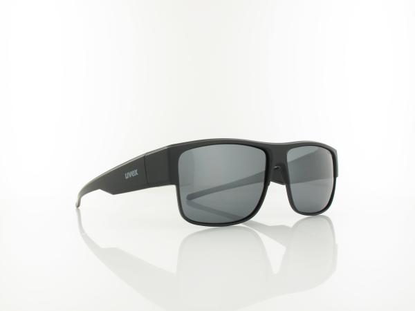 UVEX | obtic P S534042 2250 61 | black matt / mirror silver polavision