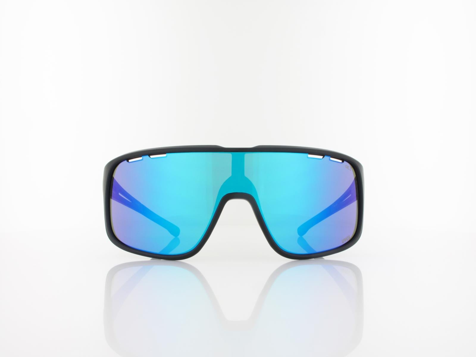 UVEX | RXs 4300 1200 9037 135 | black matt / grey - blue mirror