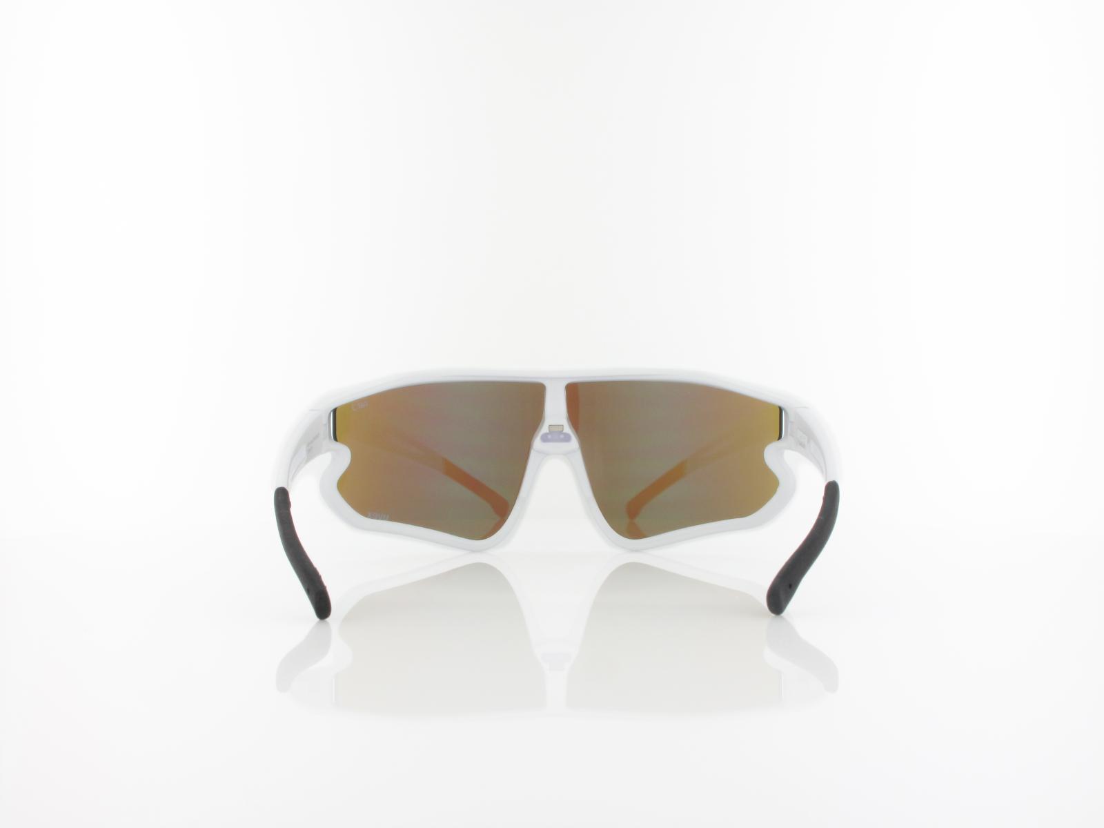 UVEX | RXs 4301 2000 9037 135 | white shiny / grey - blue mirror