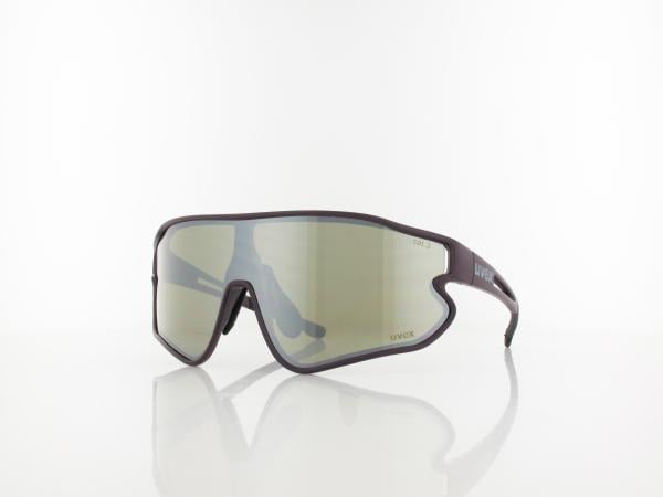 UVEX | RXs 4301 CV 3900 9055 135 | plum matt / colorvision nature - silver mirror