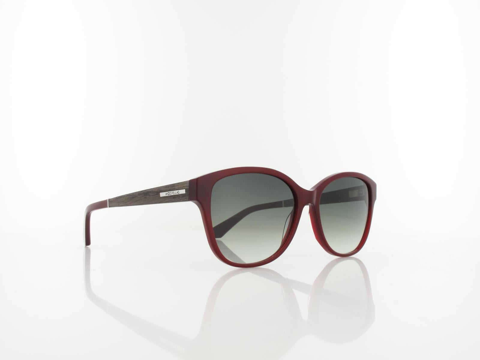 Wood Fellas | Rosenau Wood Acetate 10767 6981 54 | black oak burgundy / green gradient