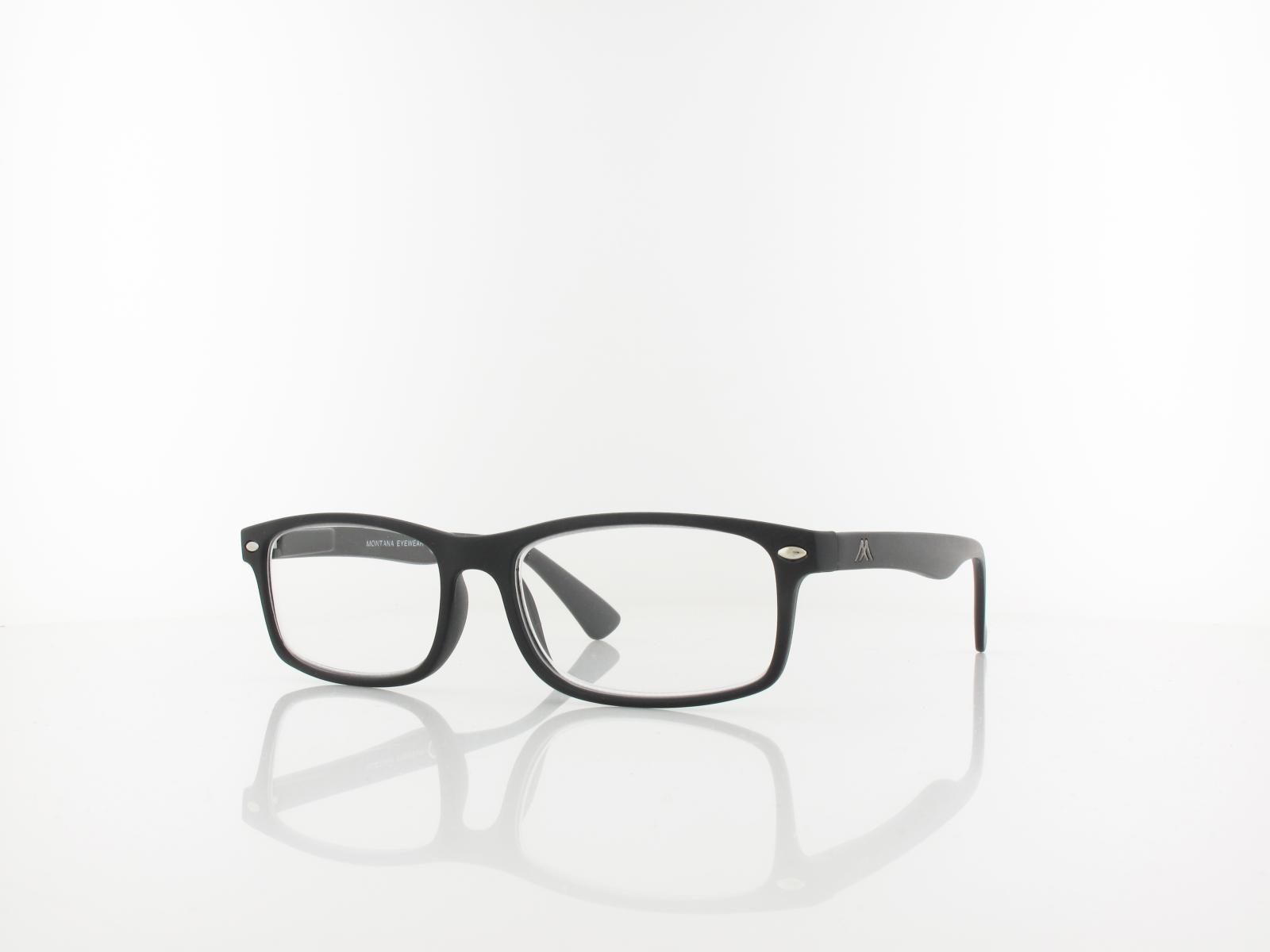 Brilando | MR83 Fertiglesebrille | matte black | +2,00
