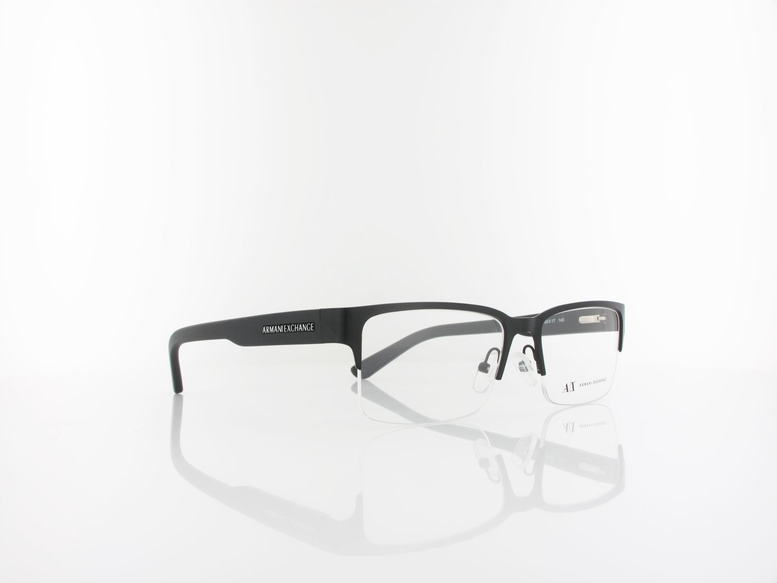 Armani Exchange | AX1014 6063 53 | matte black