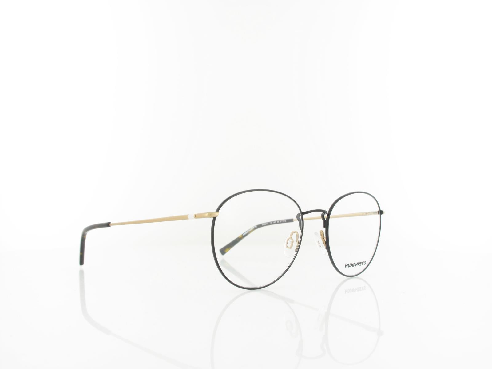 HUMPHREY'S | 582275 10 51 | schwarz matt gold