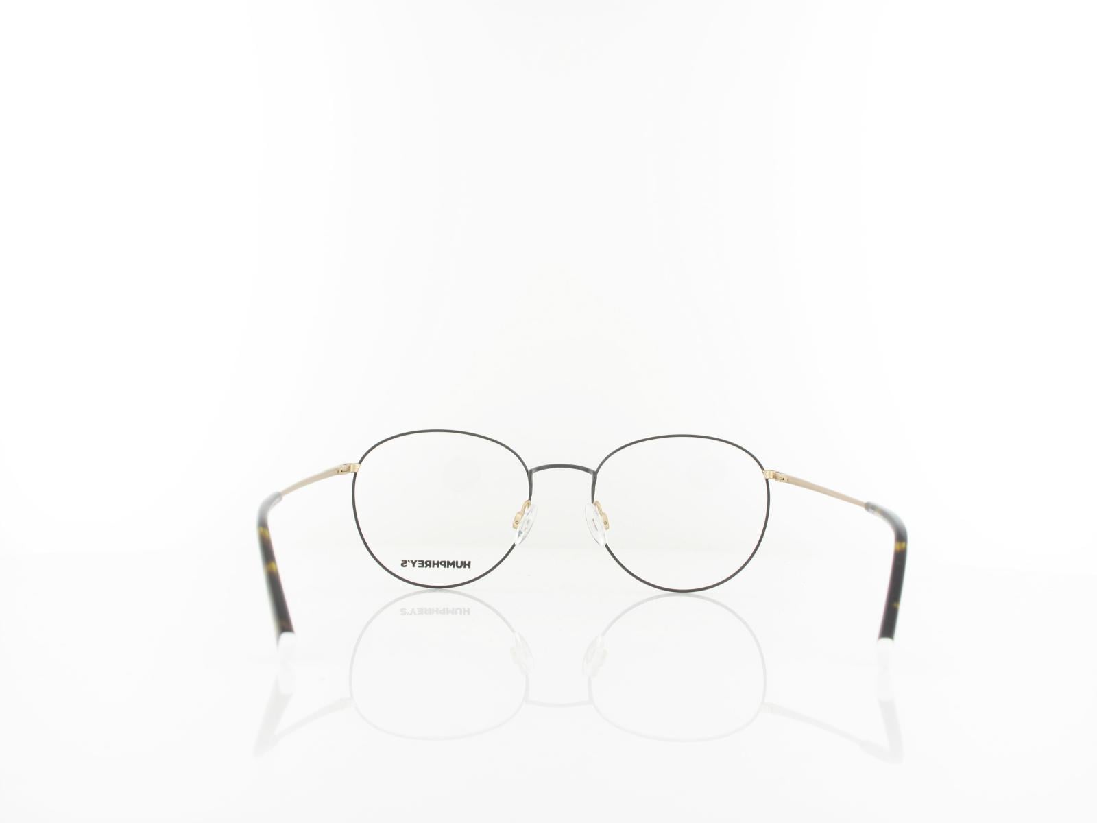 HUMPHREY'S | 582275 10 51 | schwarz matt gold