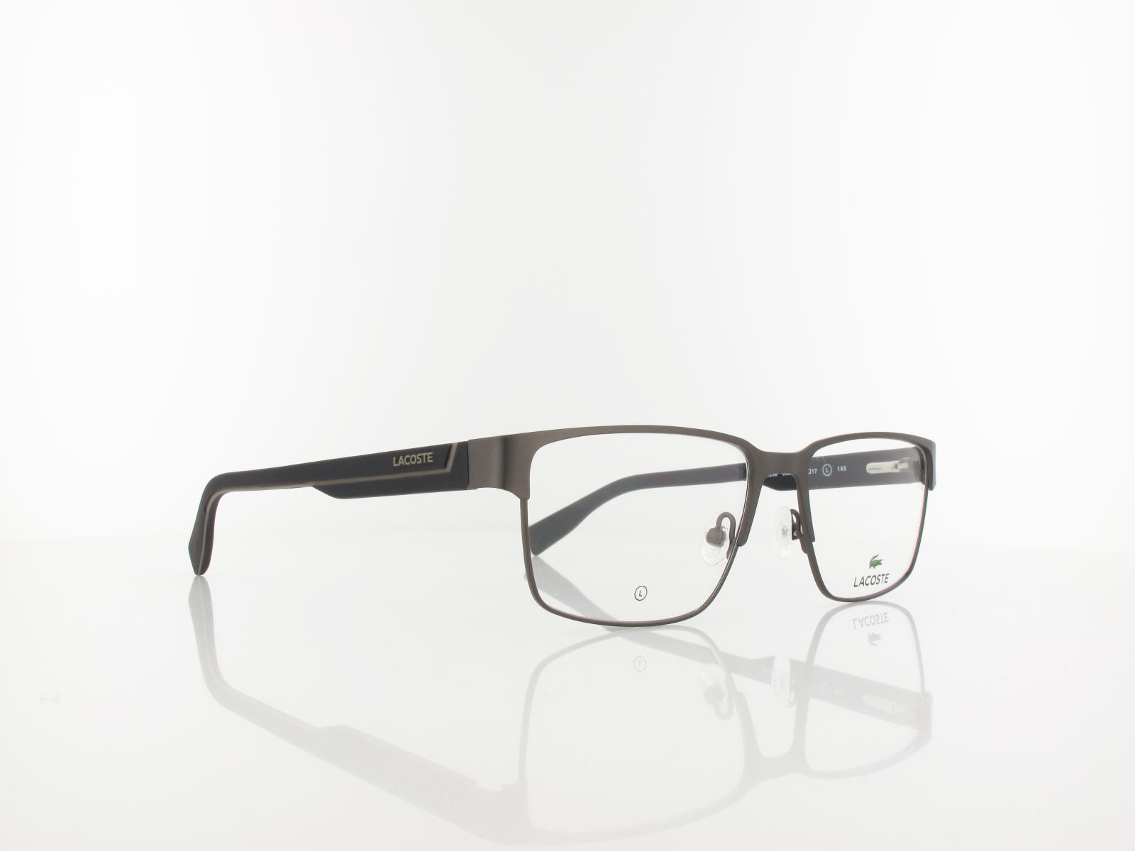 Lacoste | L2298 033 56 | matte dark gunmetal