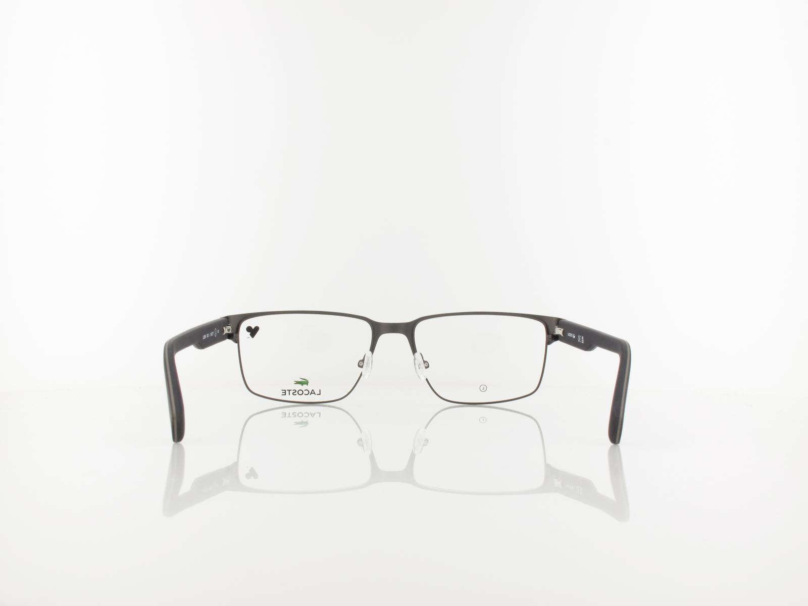 Lacoste | L2298 033 56 | matte dark gunmetal