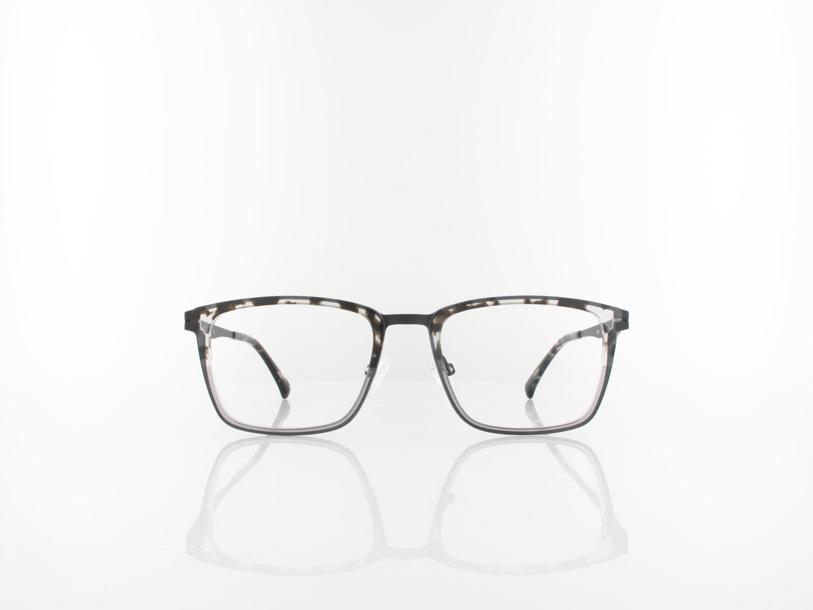 Brilando | Premium F2440 51 | wasserhell gemustert schwarz