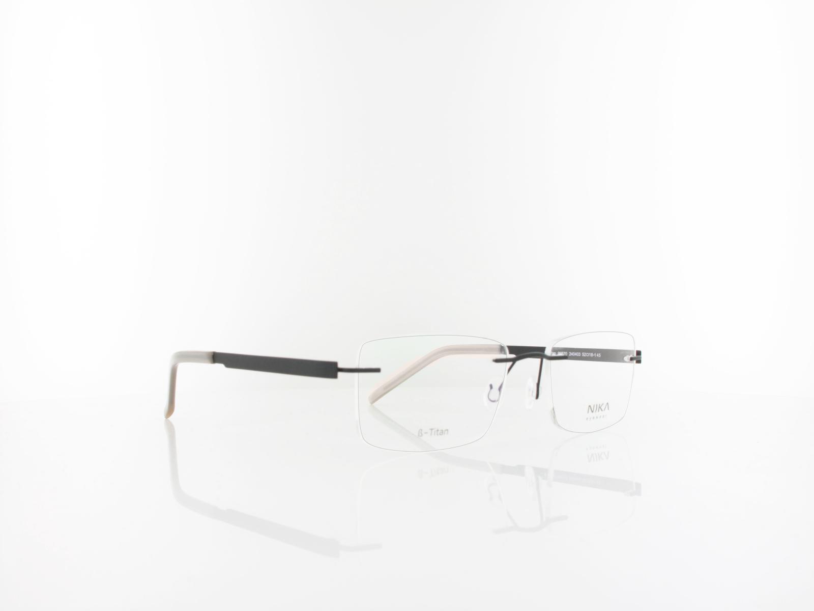 Brilando Premium | titan P2570 52 | schwarz matt