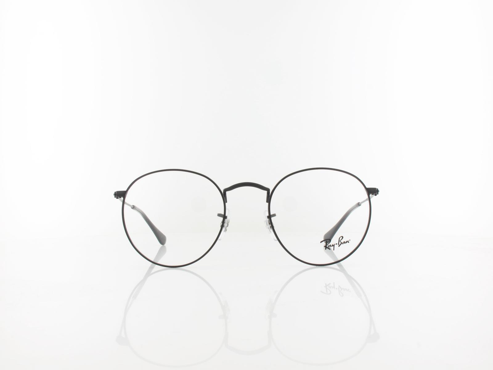 Ray Ban | Round Metal RX3447V 2503 50 | matte black