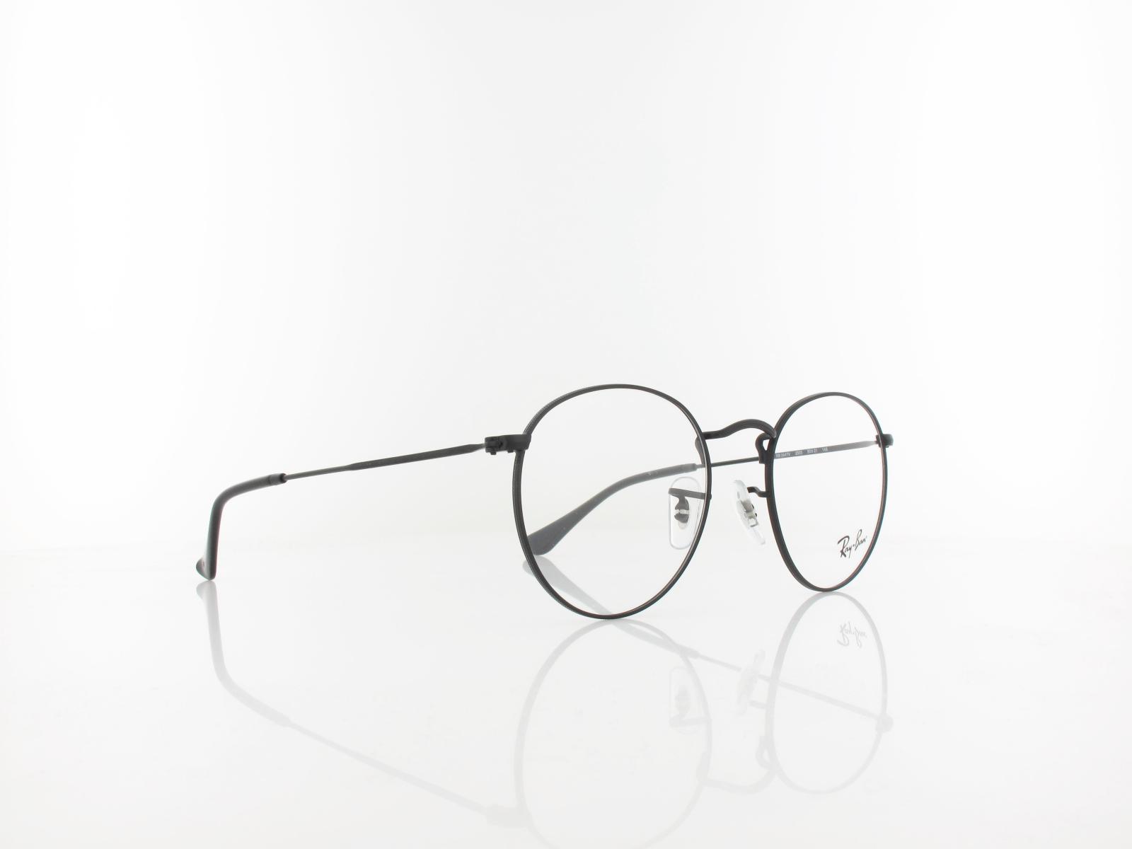 Ray Ban | Round Metal RX3447V 2503 50 | matte black