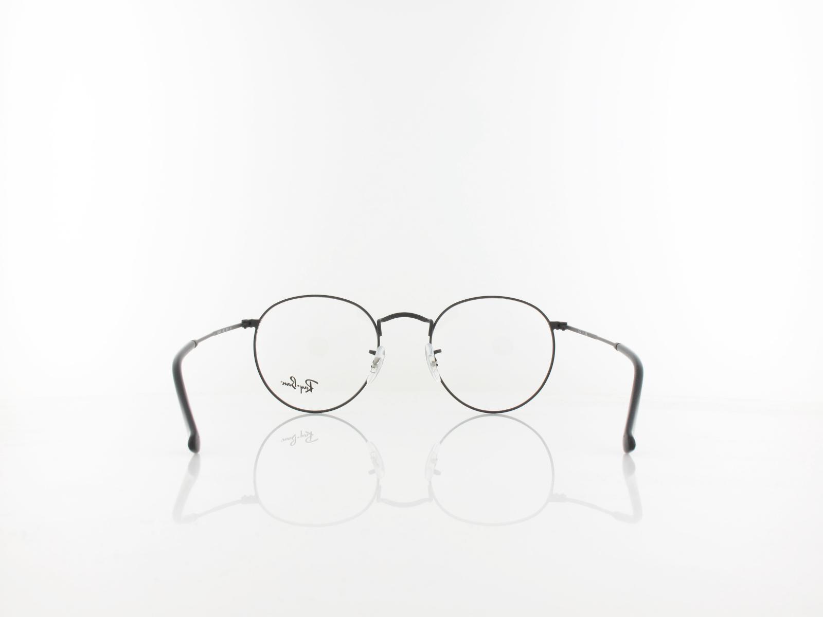 Ray Ban | Round Metal RX3447V 2503 50 | matte black