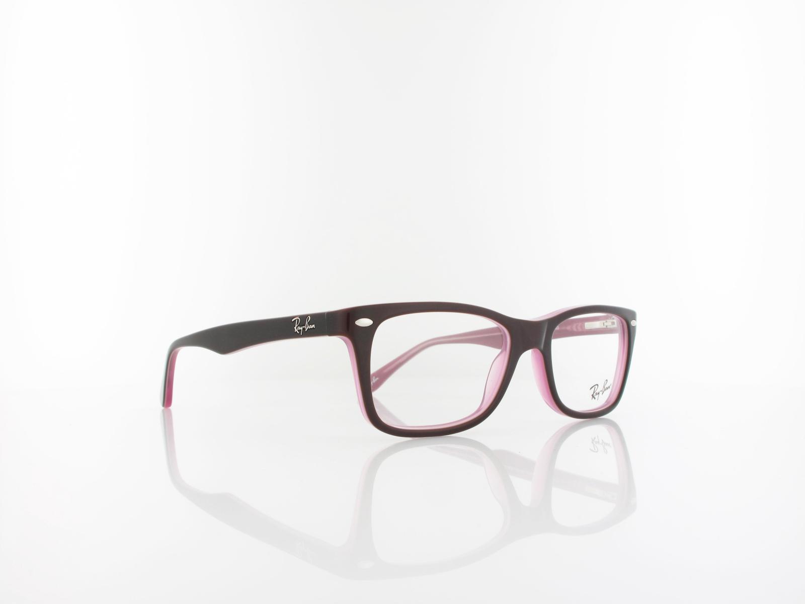Ray Ban | RX5228 2126 50 | top brown on opal pink
