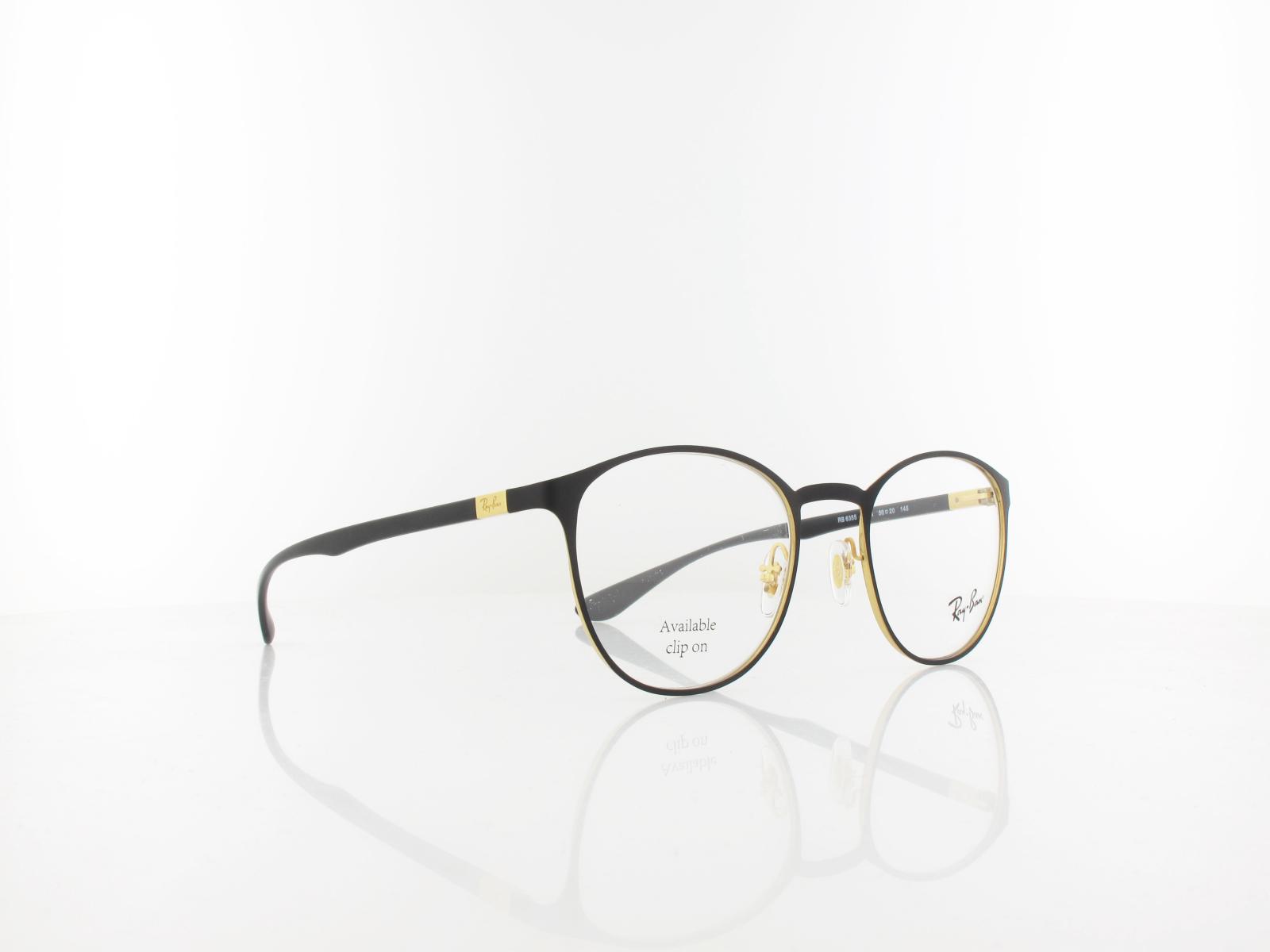 Ray Ban | RX6355 2994 50 | gold on top matte black