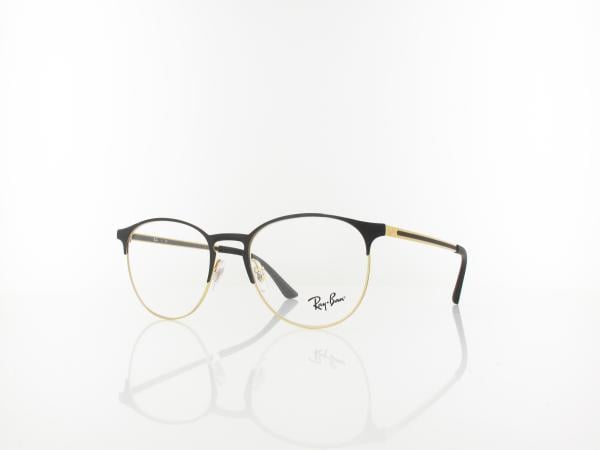 Ray Ban | RX6375 2890 51 | gold top in black