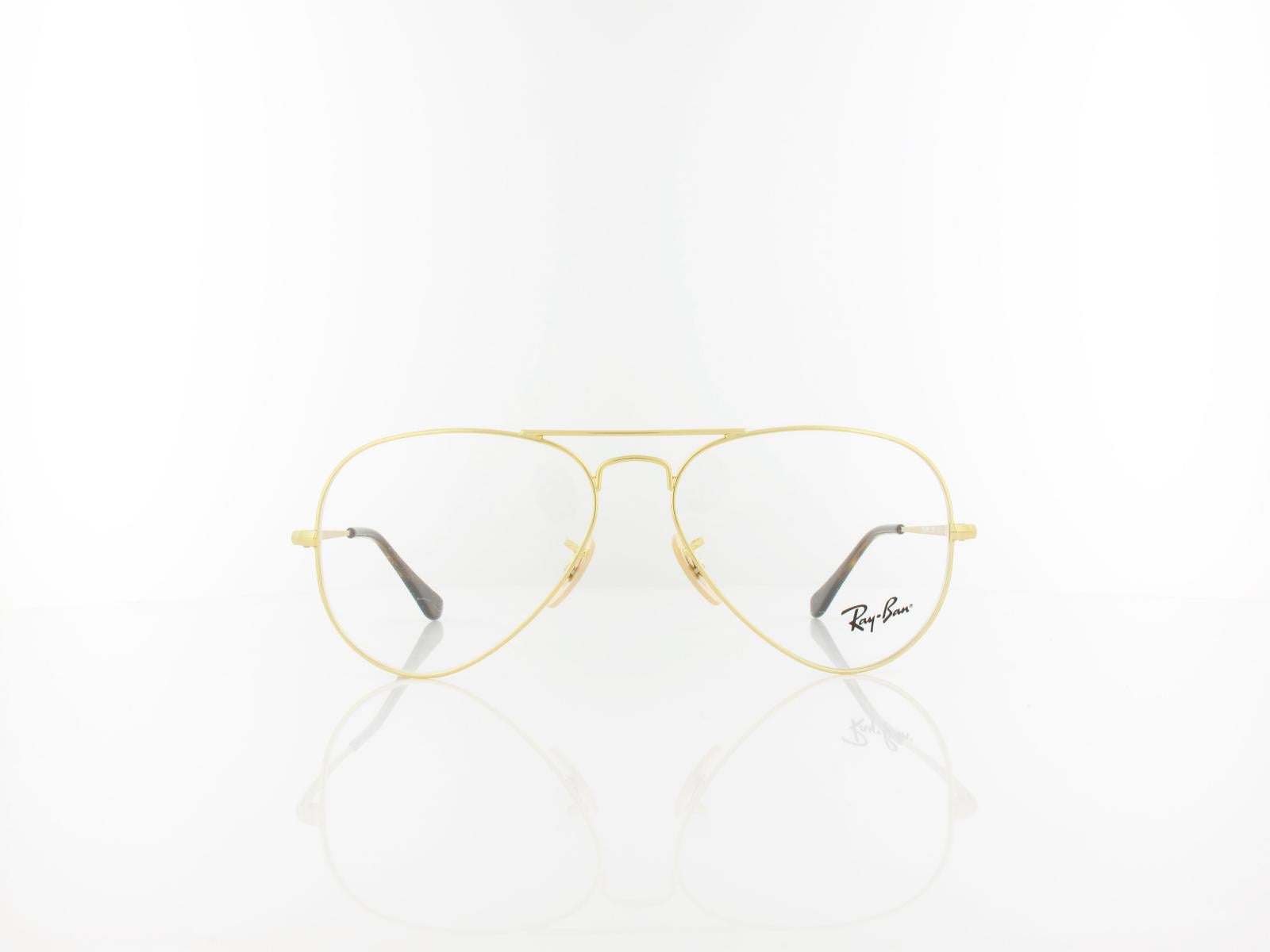 Ray Ban | Aviator RX6489 2500 55 | gold