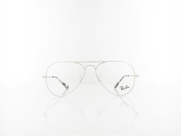 Ray Ban | Aviator RX6489 2501 55 | silver