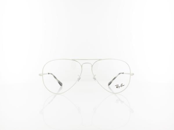 Ray Ban | Aviator RX6489 2501 58 | silver