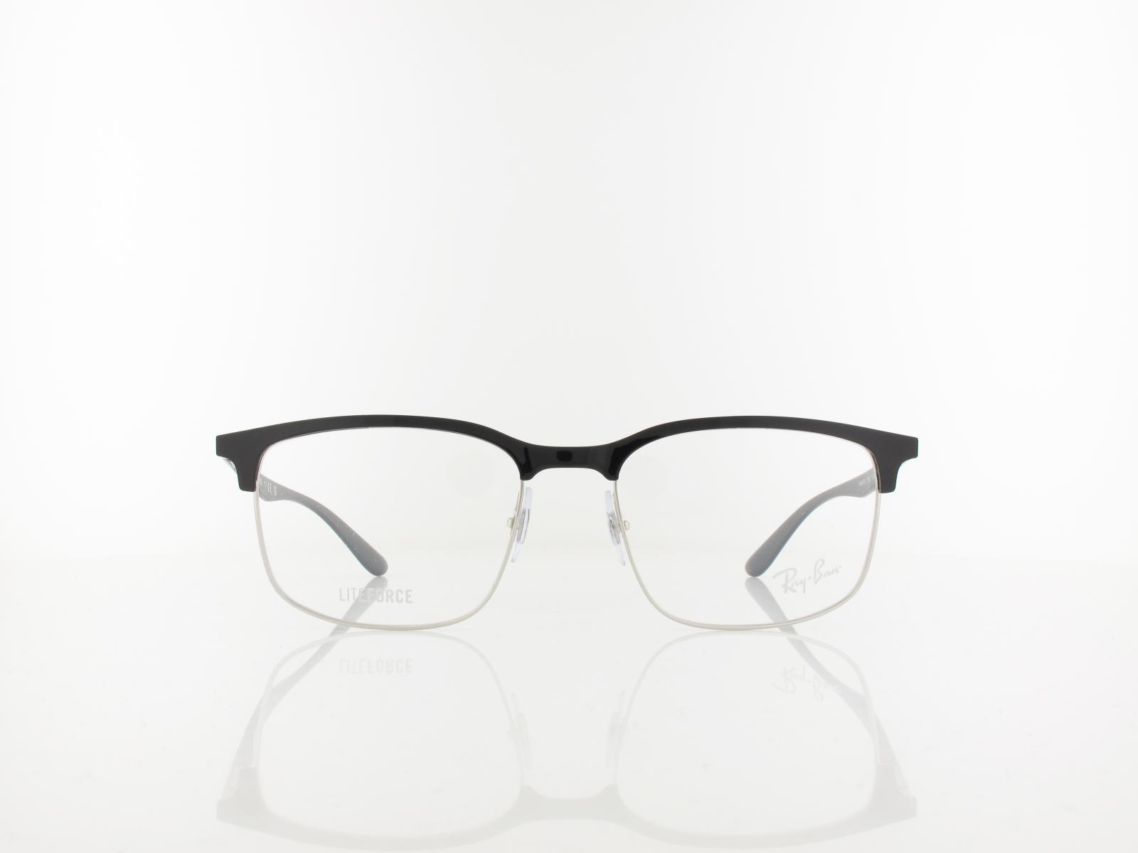 Ray Ban | RX6518 3163 55 | black on silver