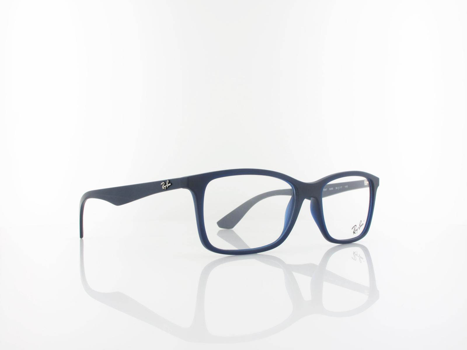 Ray Ban | RX7047 5450 56 | matte transparent blue