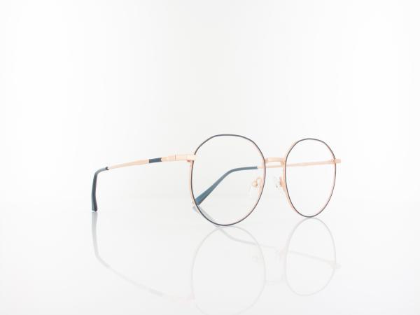 Brilando | 903 C 52 | rosegold samtig blau
