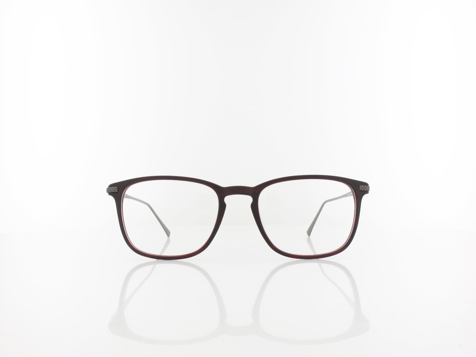 Brilando | AC41 D 52 | matt dark red matt gunmetal