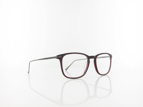 Brilando | AC41 D 52 | matt dark red matt gunmetal