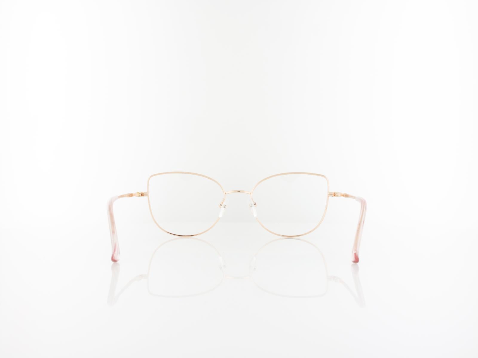 Brilando | L119 E 53 | gl&auml;nzend rosegold matt violett