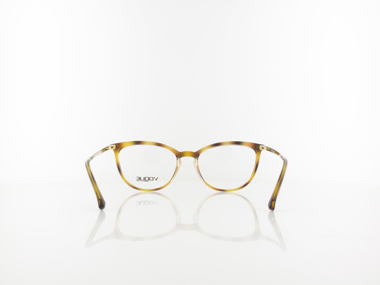 Vogue eyewear | VO5276 1916 51 | top light havana transparent