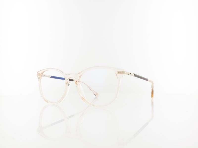 Wood Fellas | Pfersee Wood Acetate 11002 6294 50 | curled crystal gold