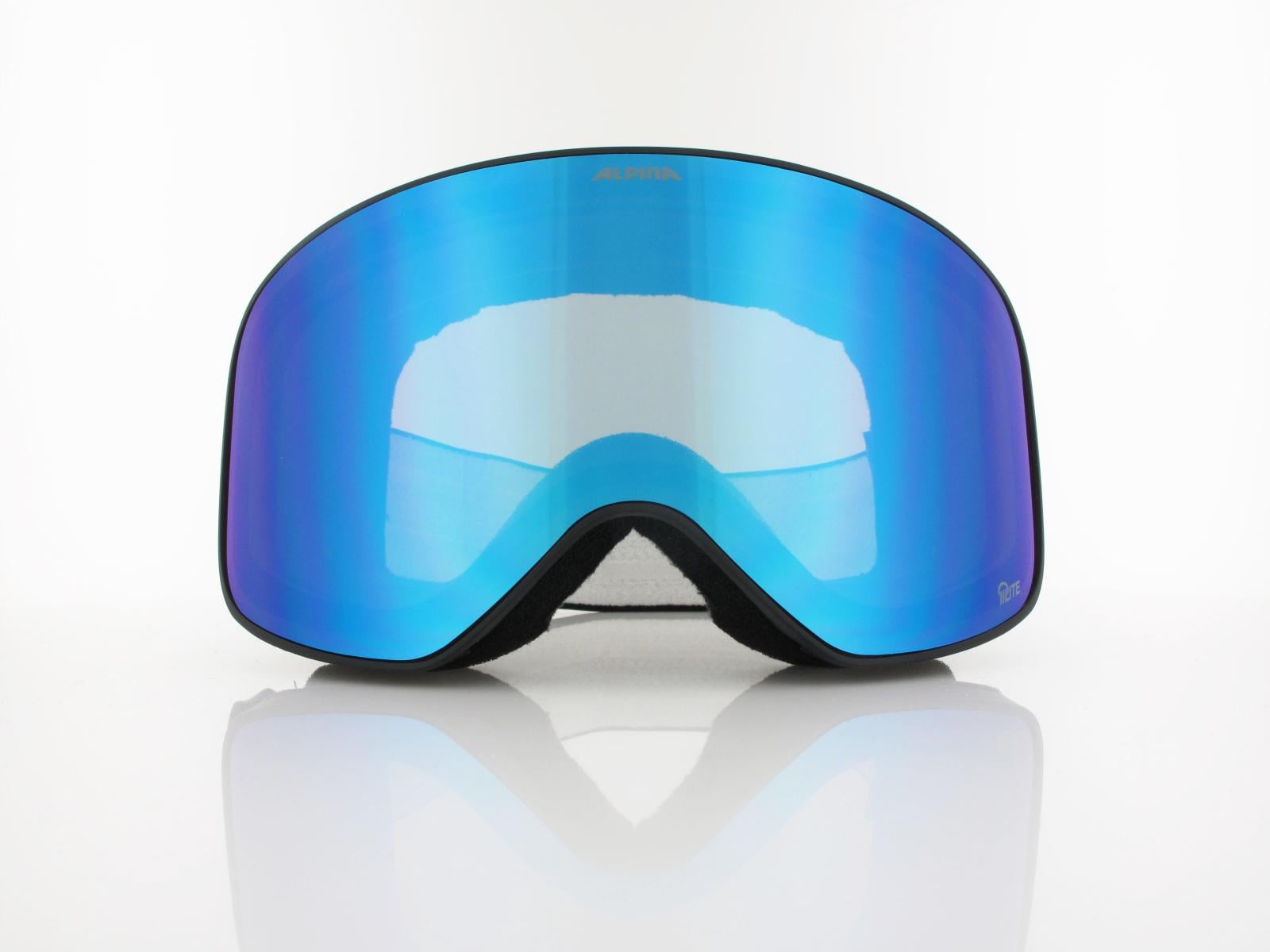 ALPINA | Slope Q-LITE A7293 831 | black matt / Q-LITE blue