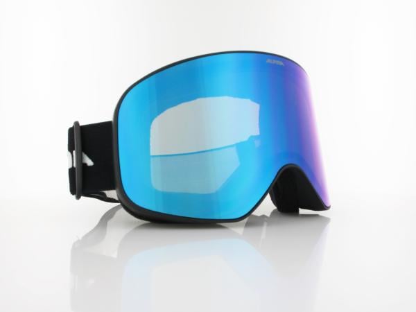 ALPINA | Slope Q-LITE A7293 831 | black matt / Q-LITE blue