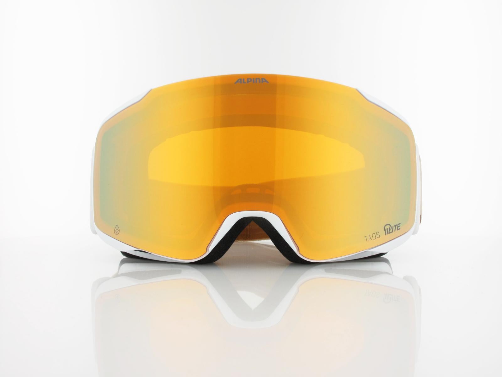 ALPINA | Taos Q-LITE A7308 811 | white-earth matt / Q-LITE gold