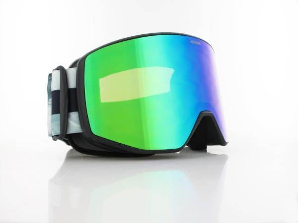 ALPINA | VENET Q-LITE A7314 812 | black green matt / Q-LITE mirror green
