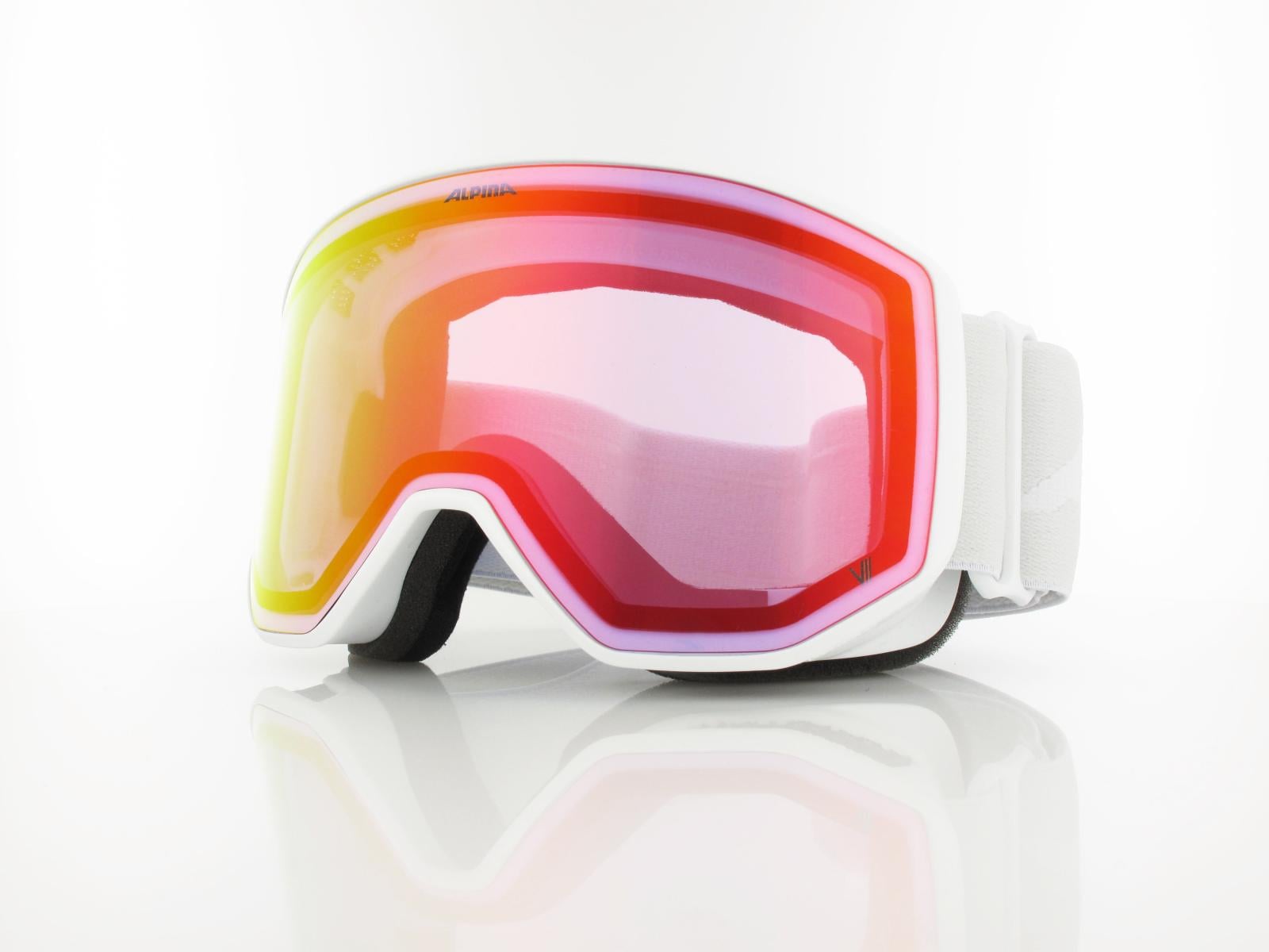 ALPINA | VENET M V A7333 211 | white matt / V mirror red
