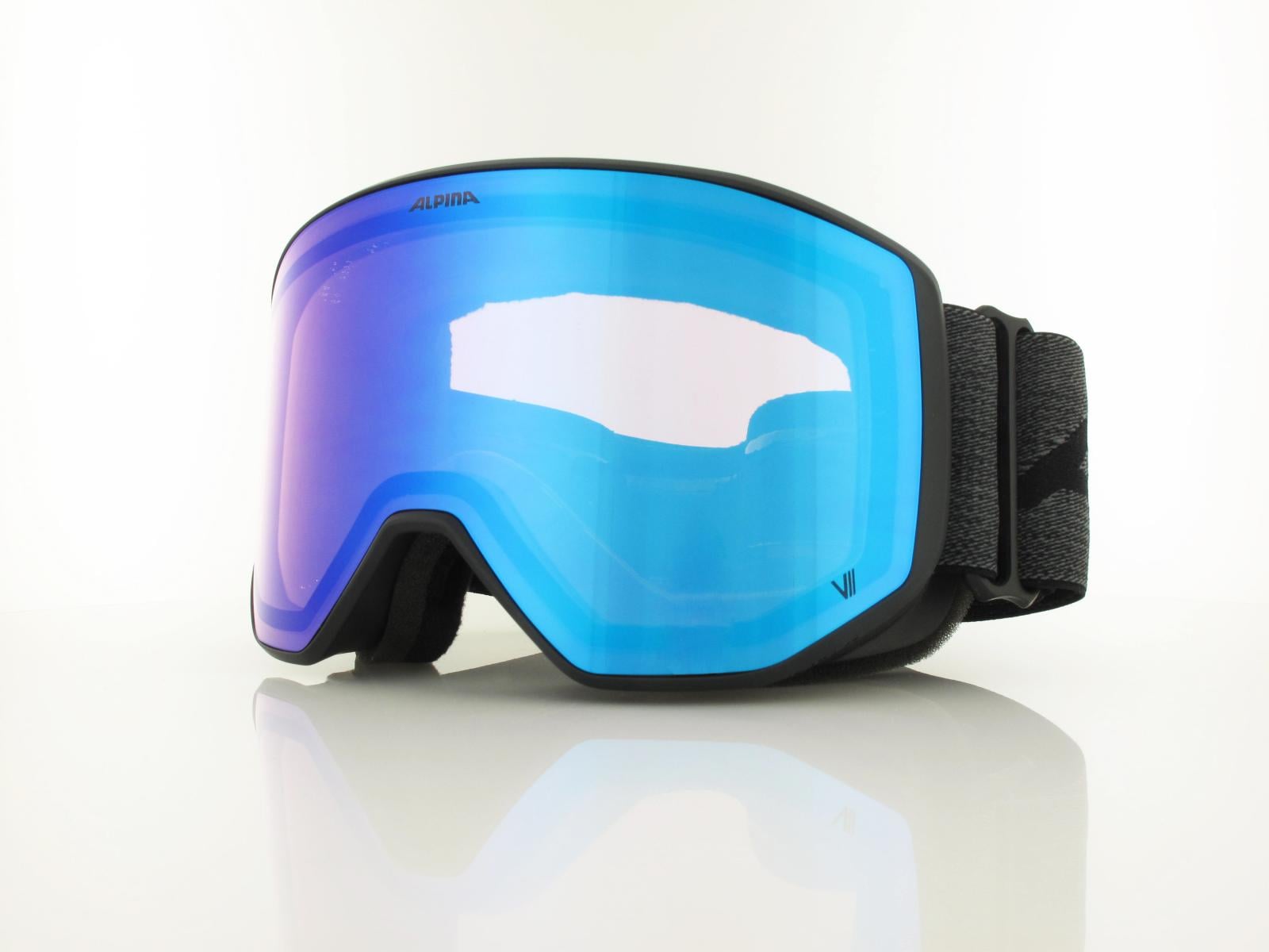 ALPINA | VENET M V A7333 231 | black matt / V mirror blue