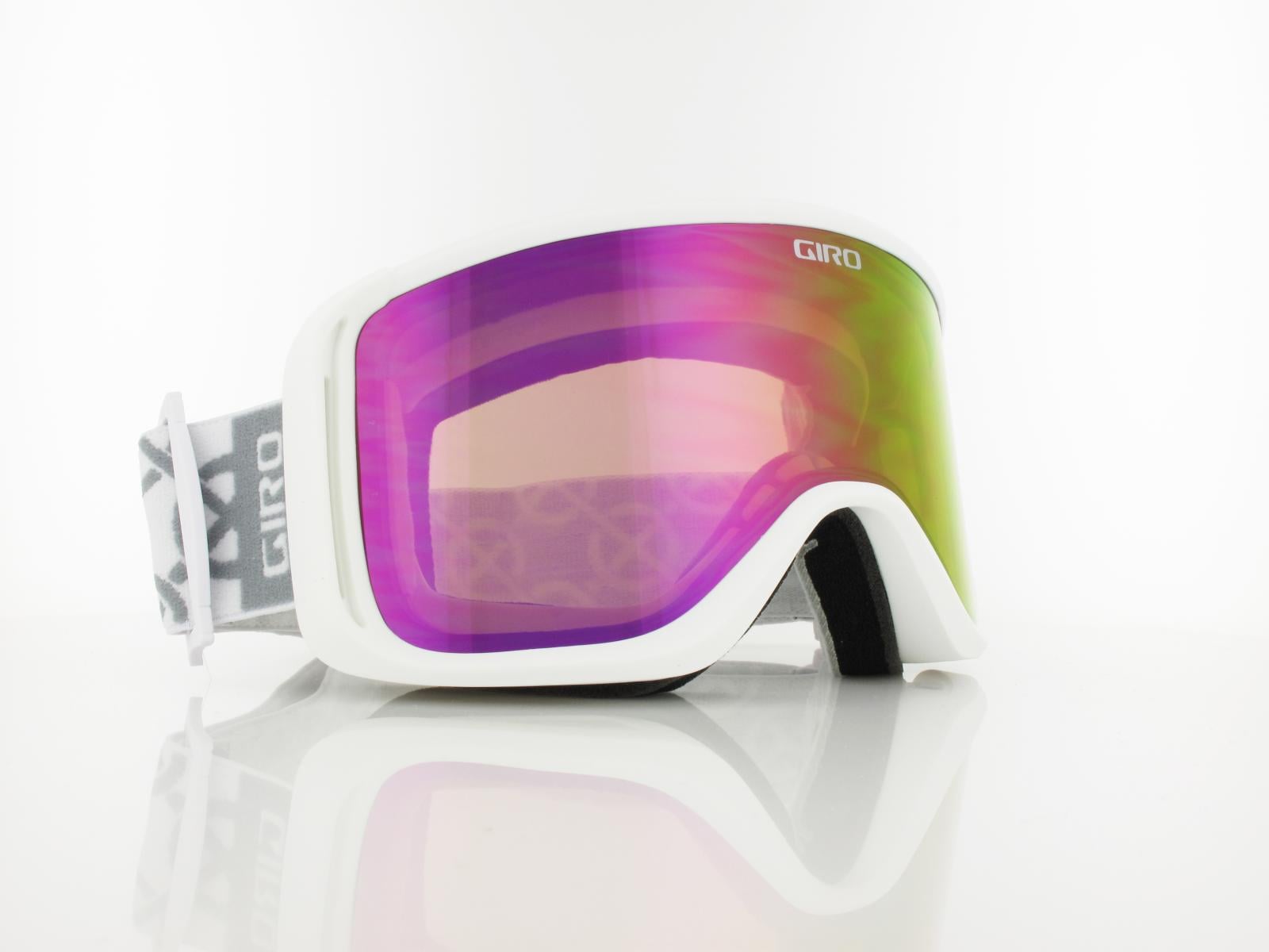 Giro | Sagen 011 | white monogram / amber pink - yellow