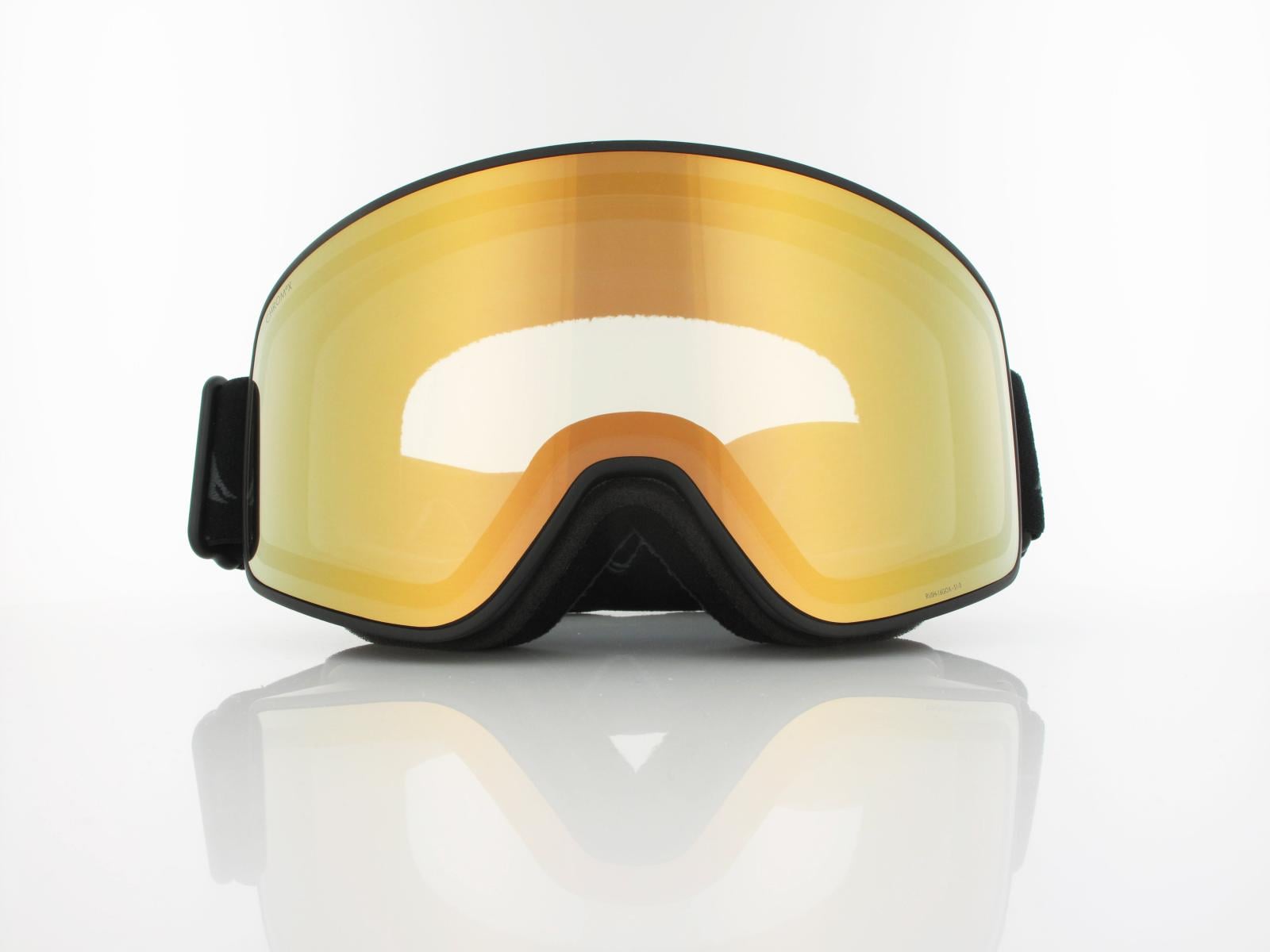 Red Bull SPECT | RUSH 16GOX | matt black black strap grey logo / brown with gold CHROMX